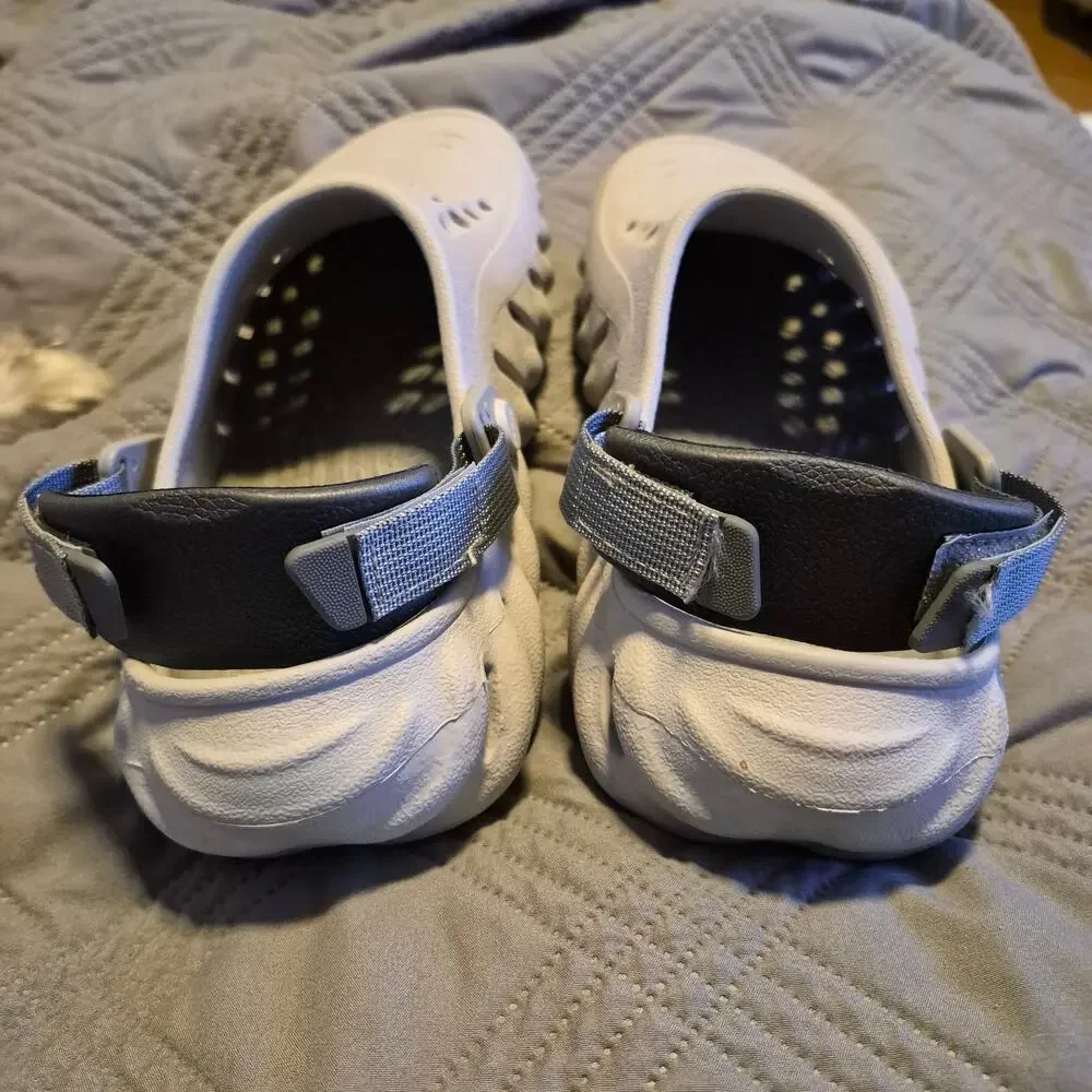 Crocs Echo grey Clog  slip on size  J 5